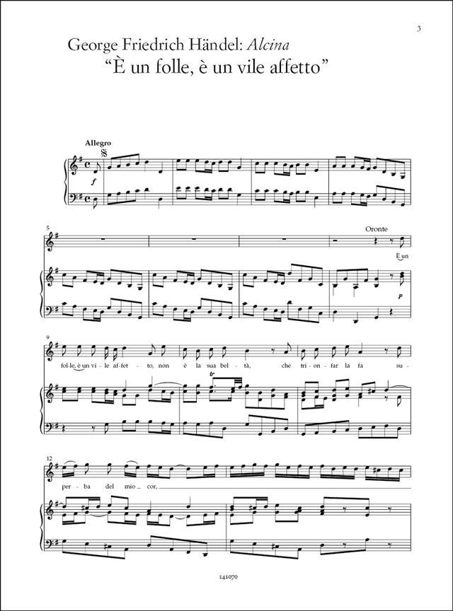 Opera Italiana (Tenor) - Antologia di arie - Antologie d'arias - Arien-Anthology - tenor a klavír